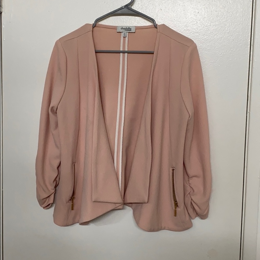 Pink blazer